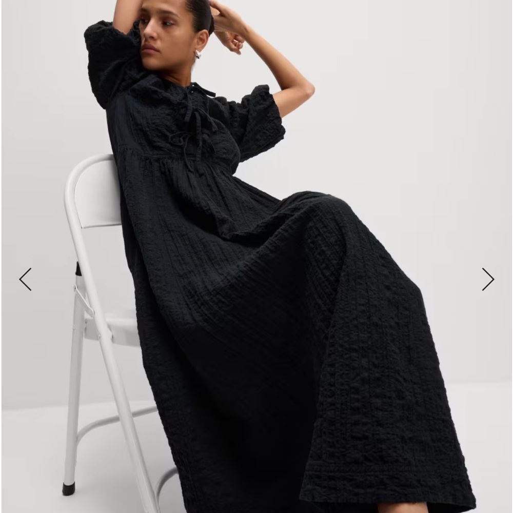 Marks & Spencer Black Midi Dress - Picture 3 of 16